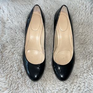 Patent Leather Calvin Klein Wedge Yana size 7 Nike Air Sole